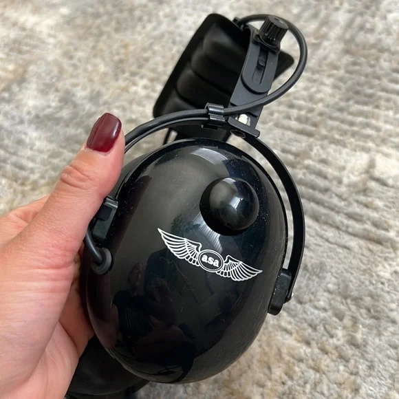 ASA, HS-1 Aviation Pilot Headset Dual Plug